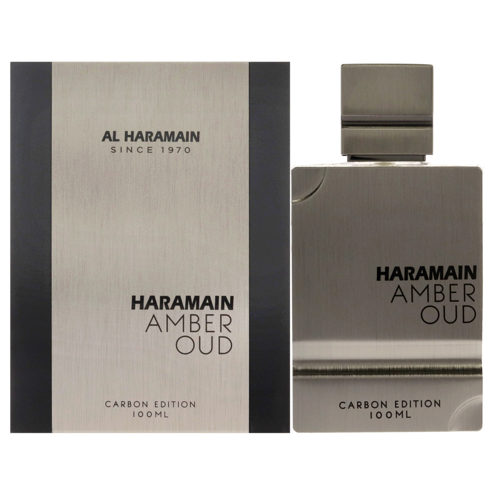 Amber Oud - Carbon Edition BY Al Haramain for Men 3.4 oz EDP Spray